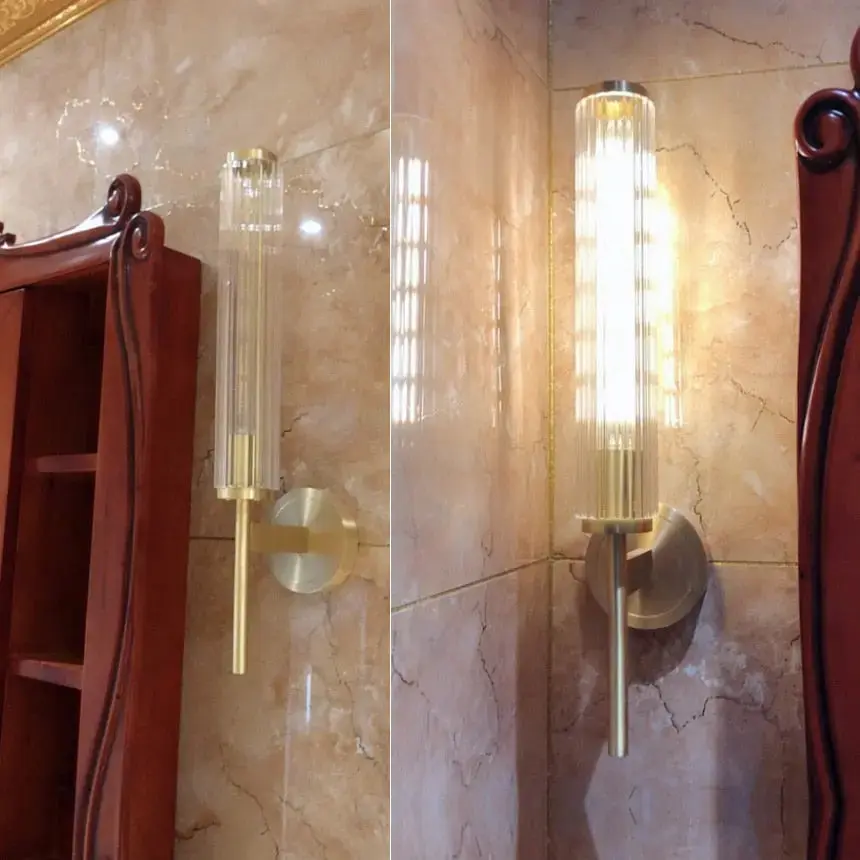 Salon Retro Brass Wall Light - Image 8