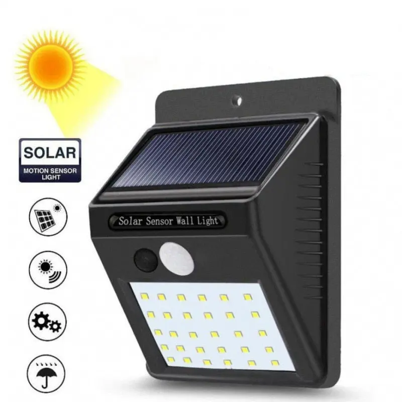 Solar Led Light Outdoor Lamp PIR Motion Sensor - Image 3