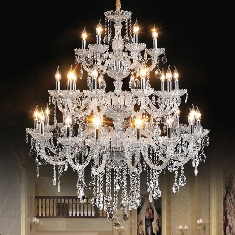 Villa Foyer Extra Large Crystal Chandelier - Image 8