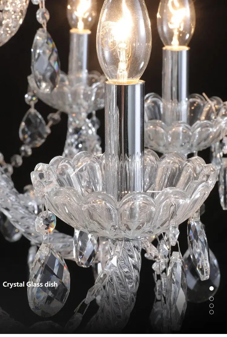 Villa Foyer Extra Large Crystal Chandelier - Image 9