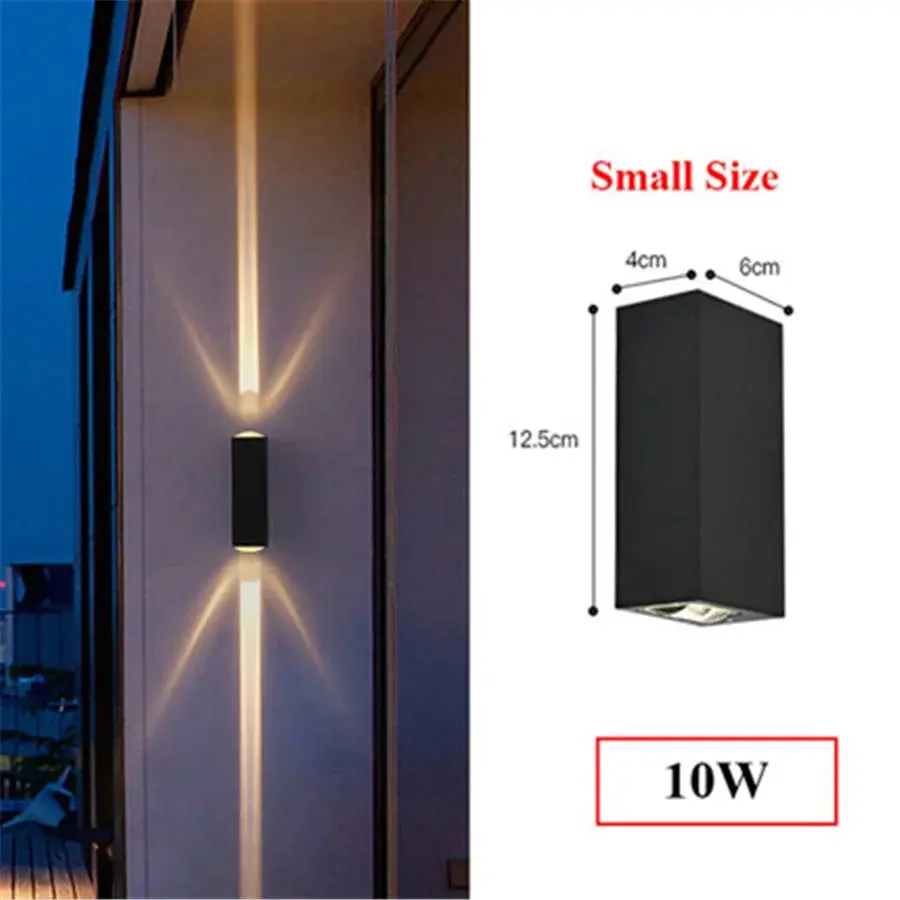 Waterproof LED Up Down Garden Wall Light - Image 9